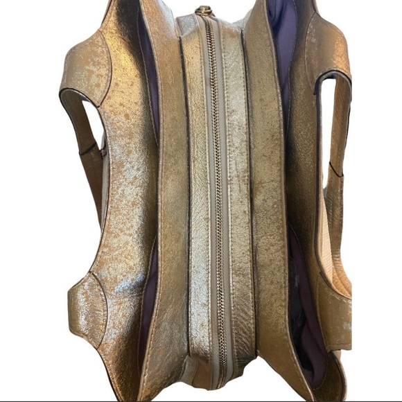 COACH Lexi Butterfly Straw Carryall Purse - Picture 7 of 15